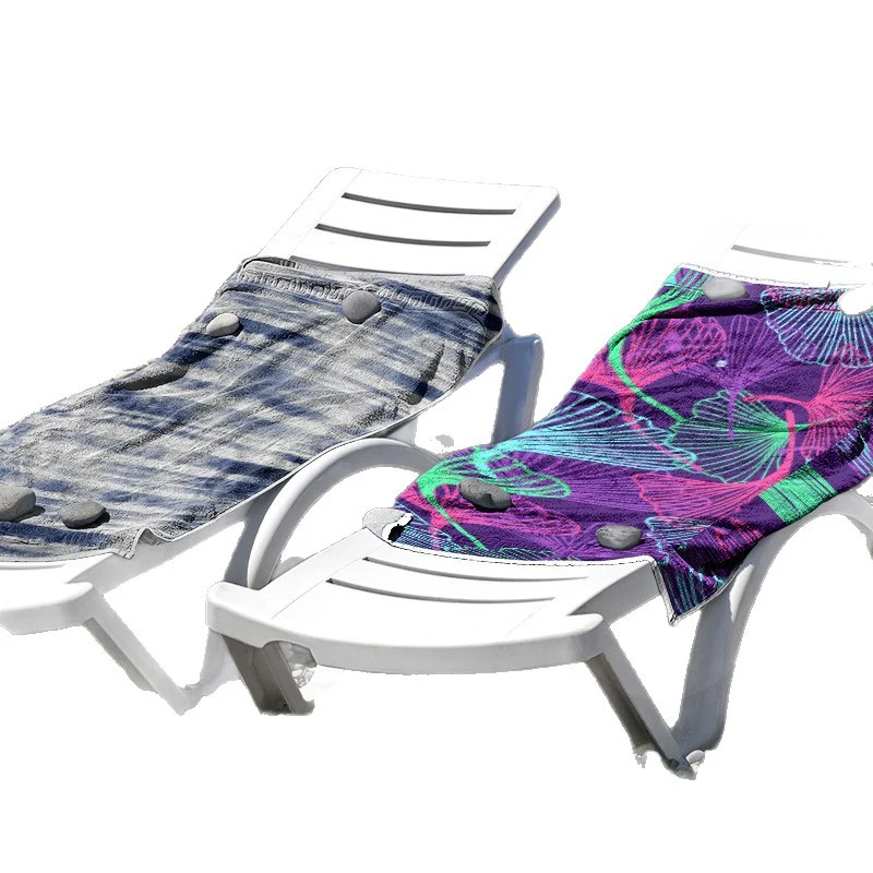 Strandtuch aus hautfreundlicher Mikrofaser mit kreativem Mustermix Skanto