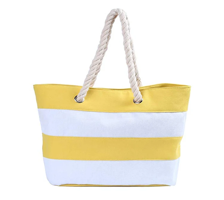 Geräumige Strandtasche im maritimen Look Skanto