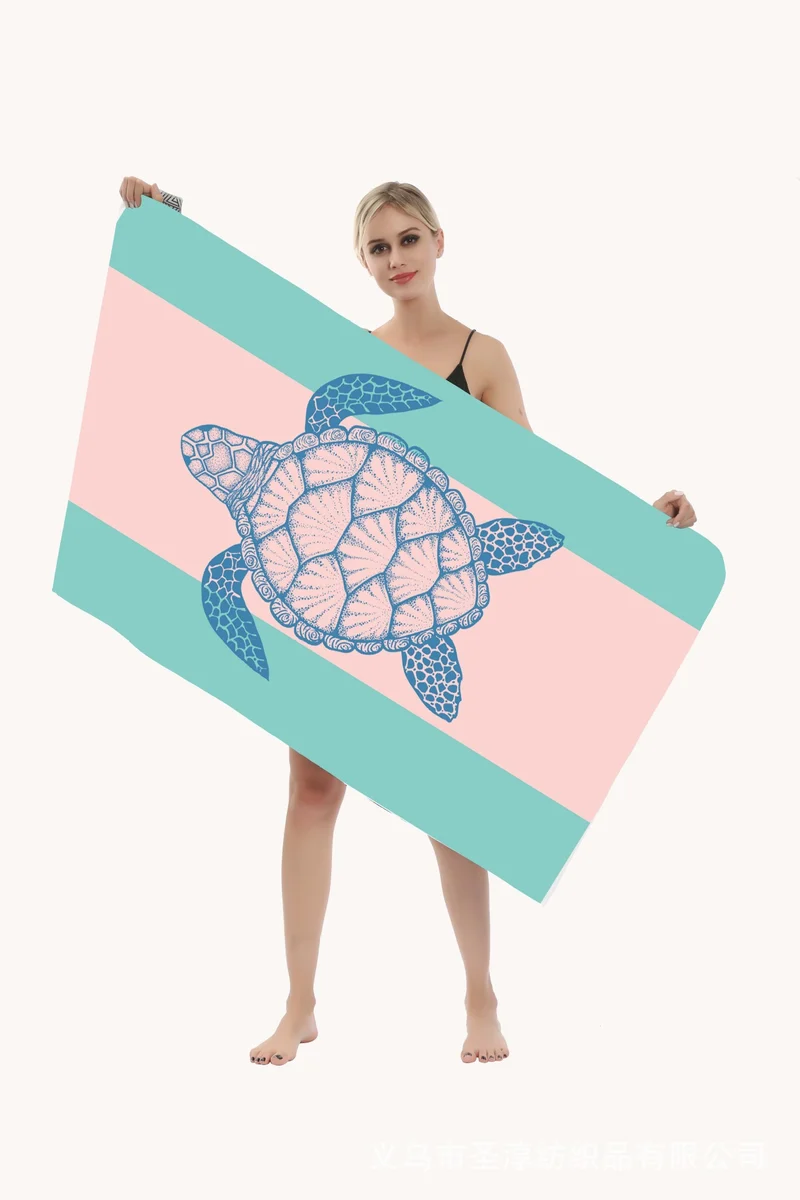 Strandtuch mit kreativem Delfin-Design Skanto
