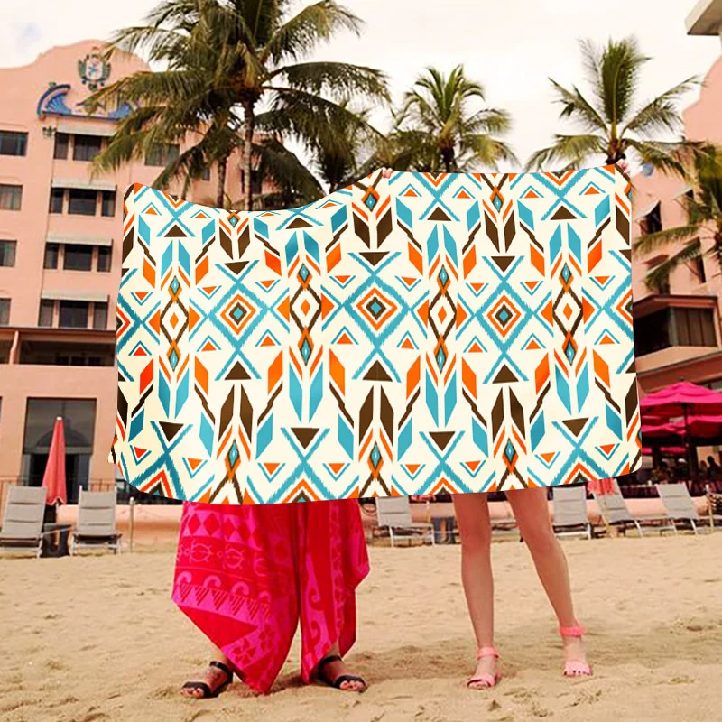 Stranddecke mit kreativem Kunst-Design Skanto
