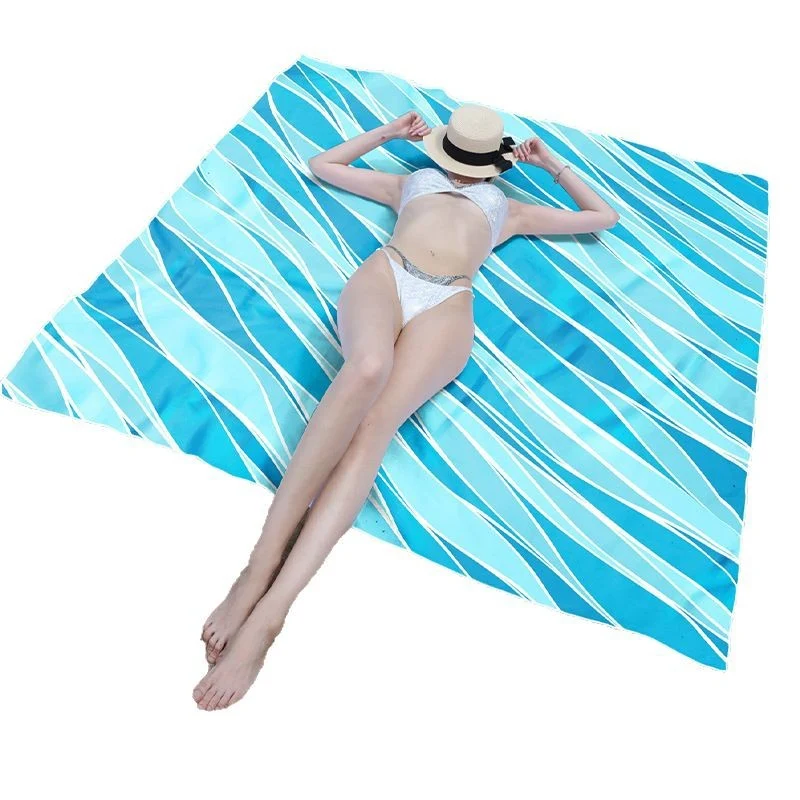 Stranddecke mit farbenfrohem Schildkrötenmuster Skanto