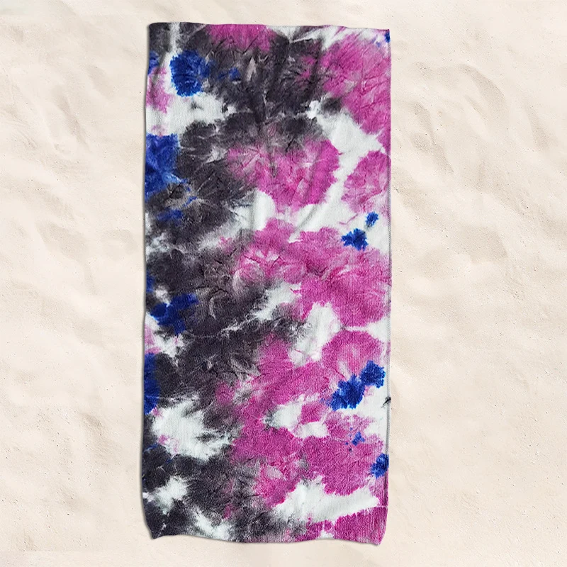 Strandtuch mit einzigartigem Tie-Dye-Design Skanto