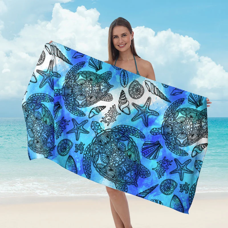 Strandtuch mit auffälligem Surf-Design Skanto