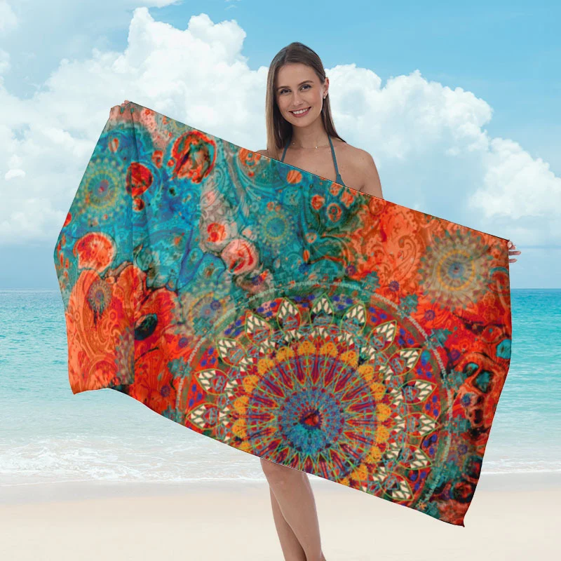Strandtuch mit auffälligem Surf-Design Skanto