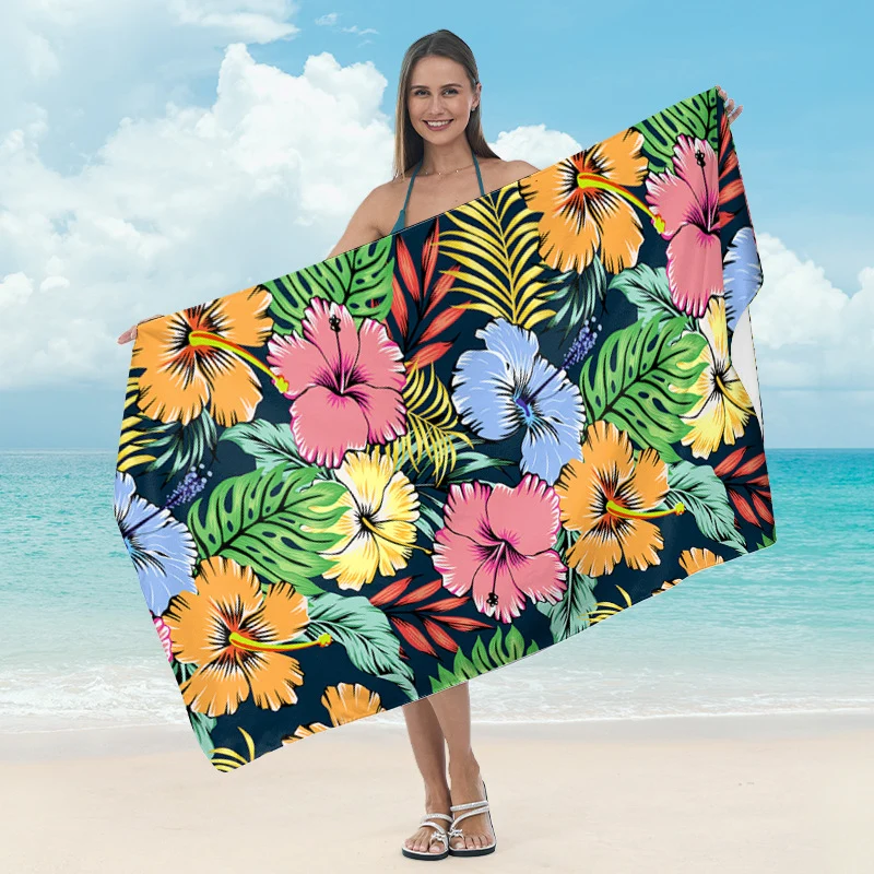 Strandtuch mit künstlerischem Mandala-Design Skanto