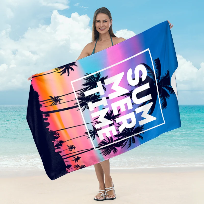 Strandtuch mit künstlerischem Mandala-Design Skanto