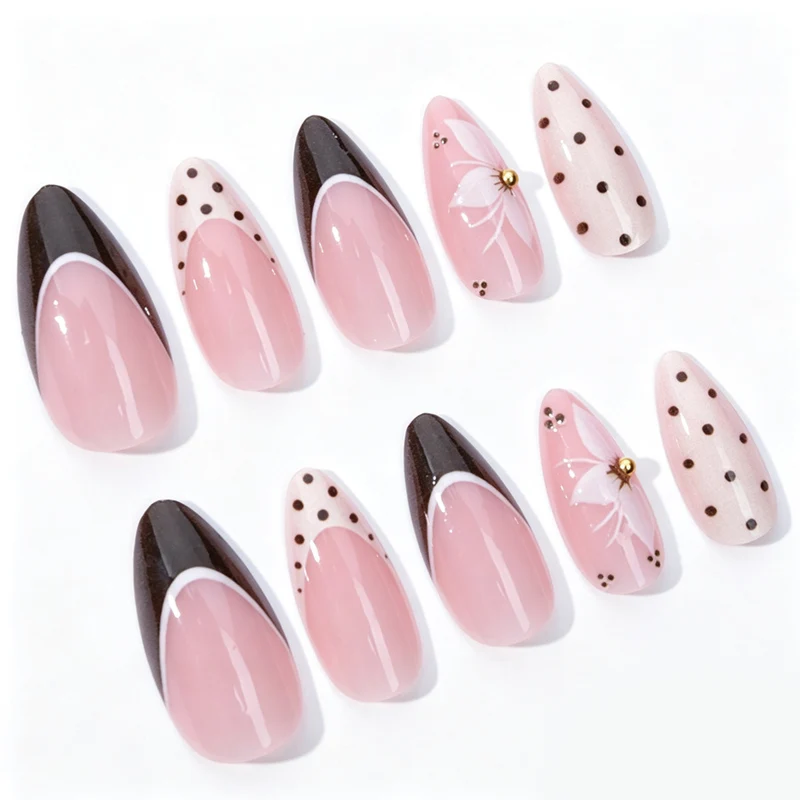 Künstlerisches Stiletto-Nagelkunst-Set Brehn