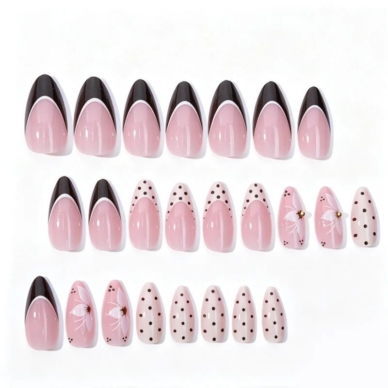 Künstlerisches Stiletto-Nagelkunst-Set Brehn