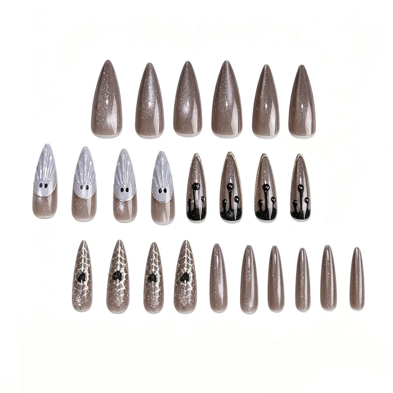 Künstlerisches Stiletto-Nagelkunst-Set Brehn