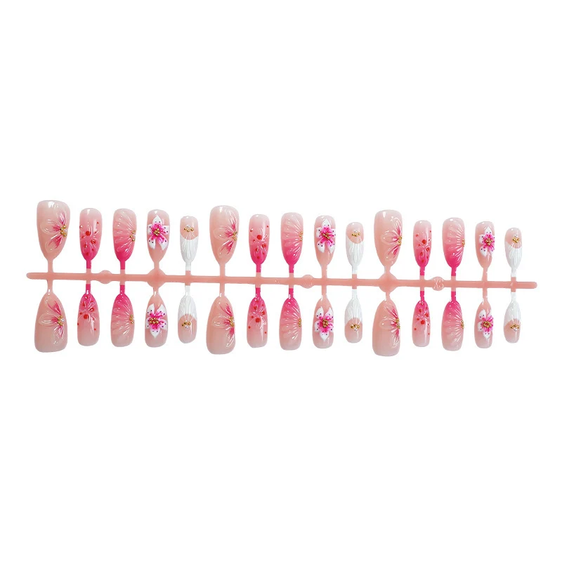 Artisan Floral Design Press-On Nail Set Brehn