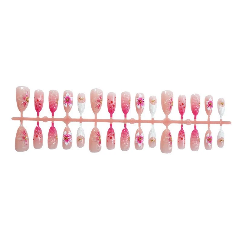 Artisan Floral Design Press-On Nail Set Brehn