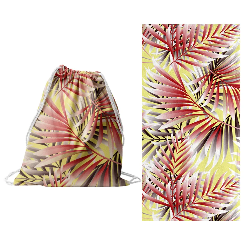 Sportliche Tragetasche mit Blumenmuster Skanto