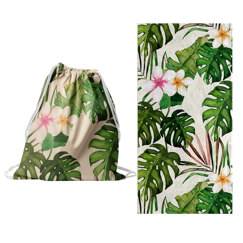 Sportliche Tragetasche mit Blumenmuster Skanto