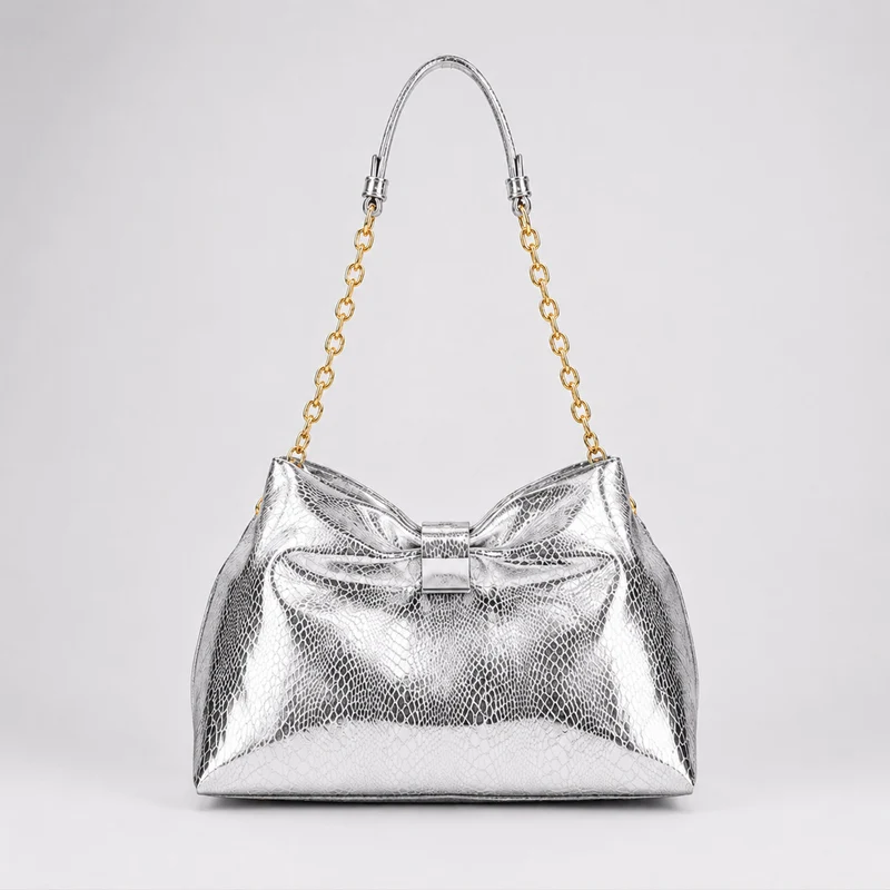 Dekorative Metallische Handtasche