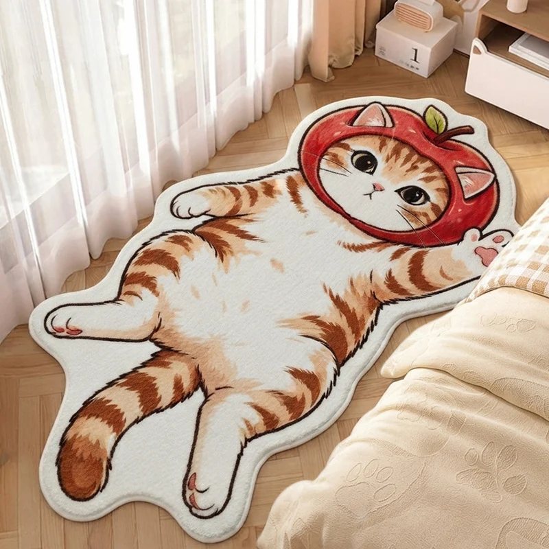 Katzen-Themen Plüsch-Teppich