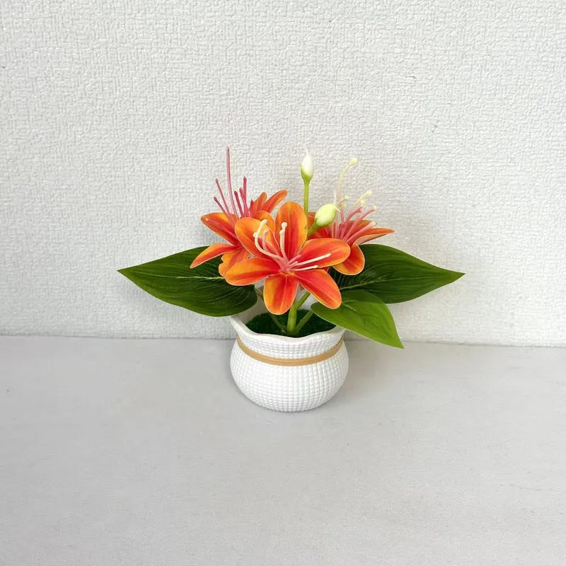 Lebendige künstliche Blumenarrangement