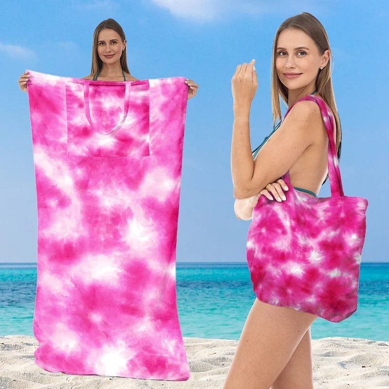 Multifunktionales Strandtuch und Tragetasche Skanto