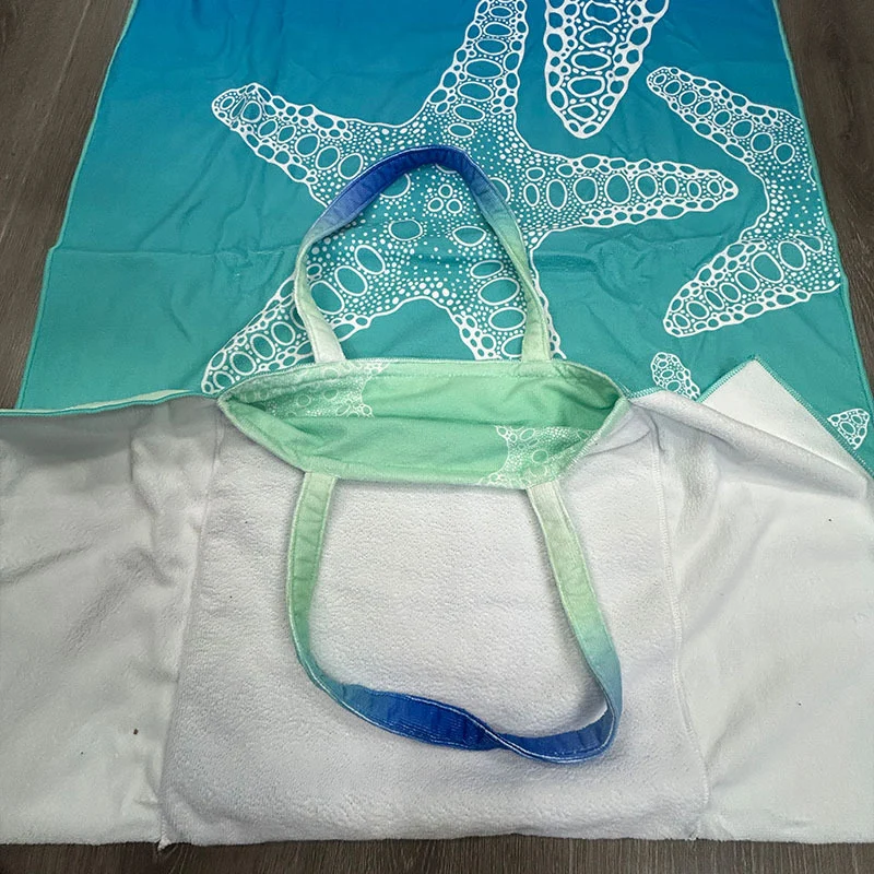 Multifunktionales Strandtuch mit Tragetasche Skanto