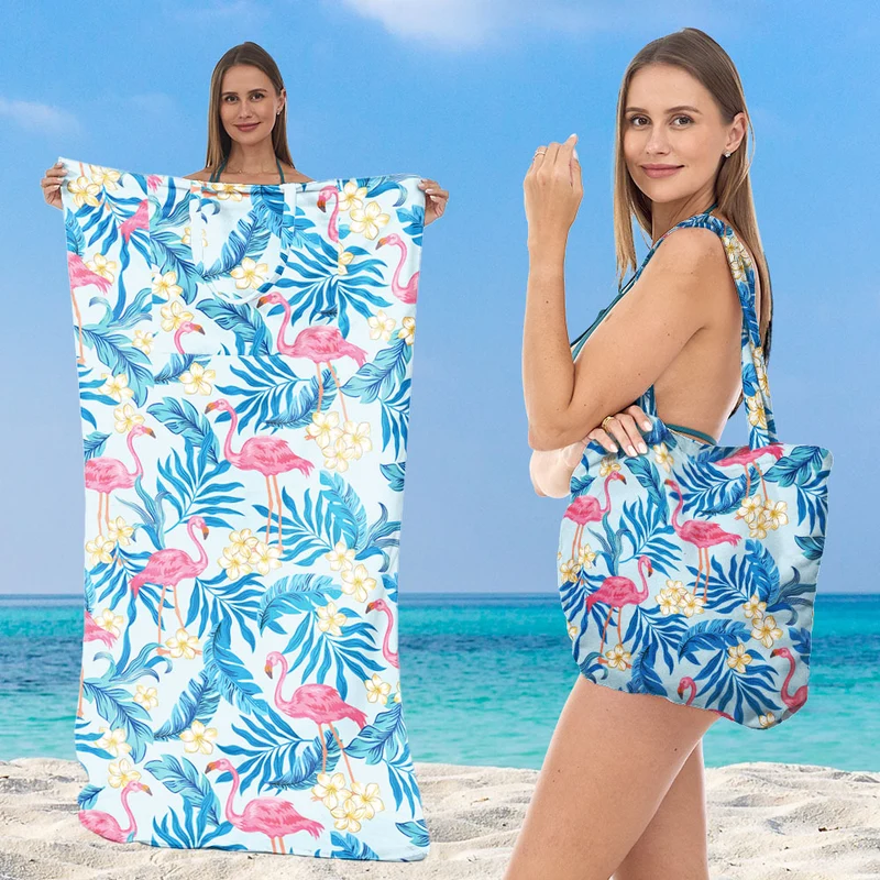 Multifunktionales Strandtuch mit Tragetasche Skanto
