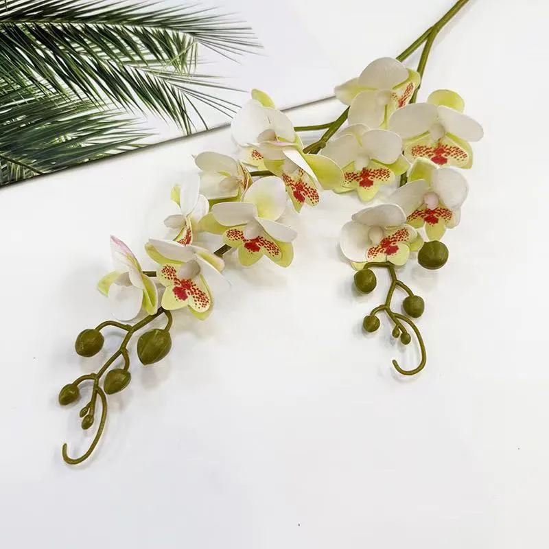 Realistische Orchideenblütenstängel