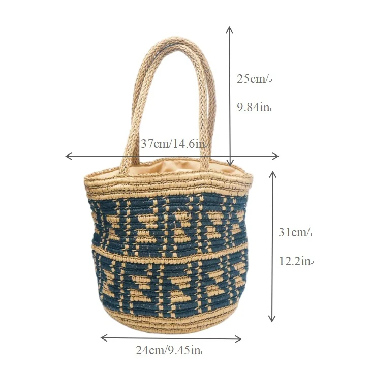 Handgemachte Strandtasche Skanto