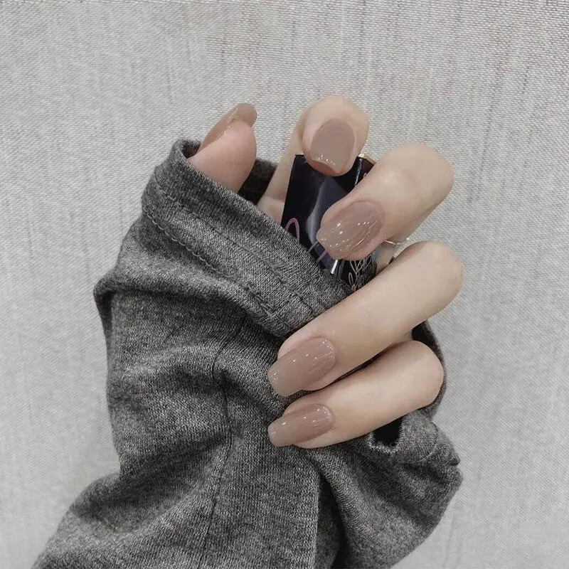 Premium Glänzendes Press-On Nagelset Brehn 1790727317