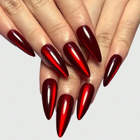 Stunning Glänzendes Press-On Nagelset Brehn