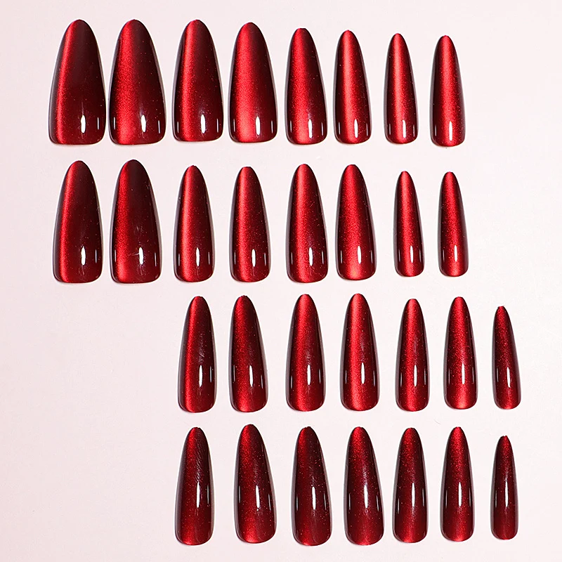Stunning Glänzendes Press-On Nagelset Brehn