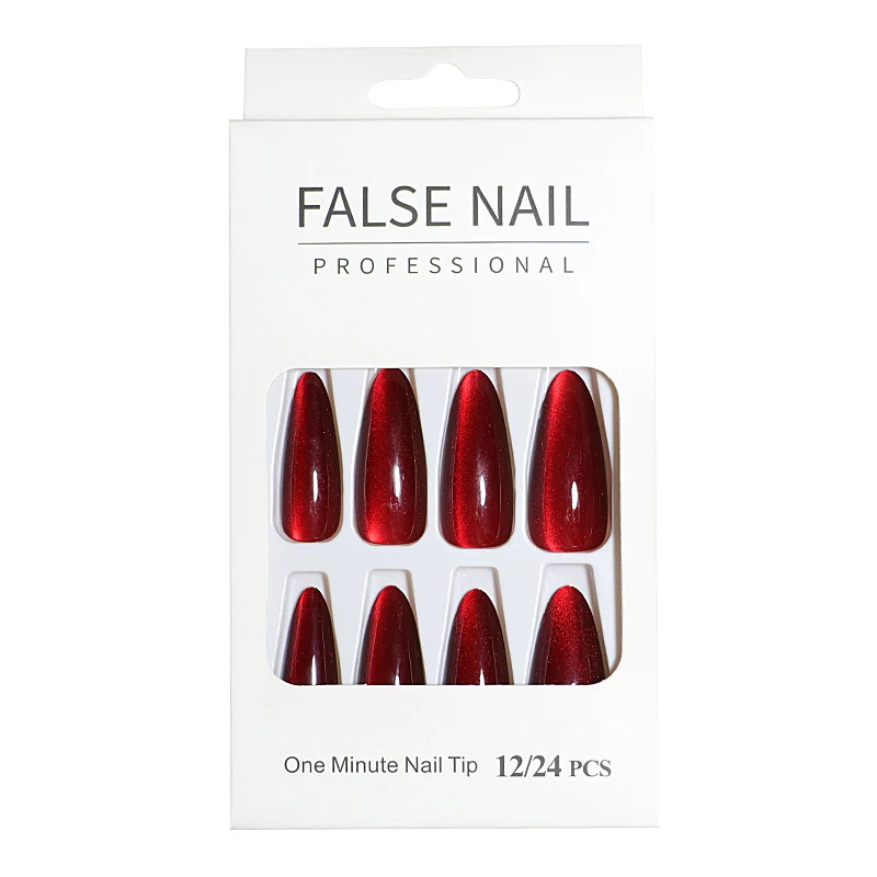 Stunning Glänzendes Press-On Nagelset Brehn