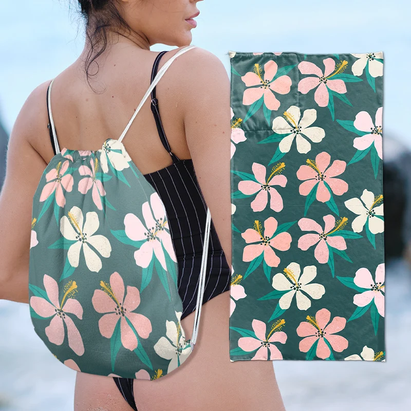 Multifunktionale Strandtasche mit integriertem Handtuch Skanto