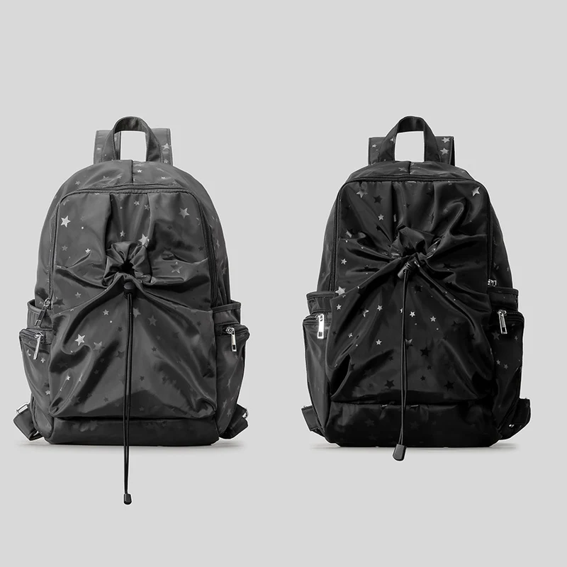Lässiger Kordelzug-Rucksack