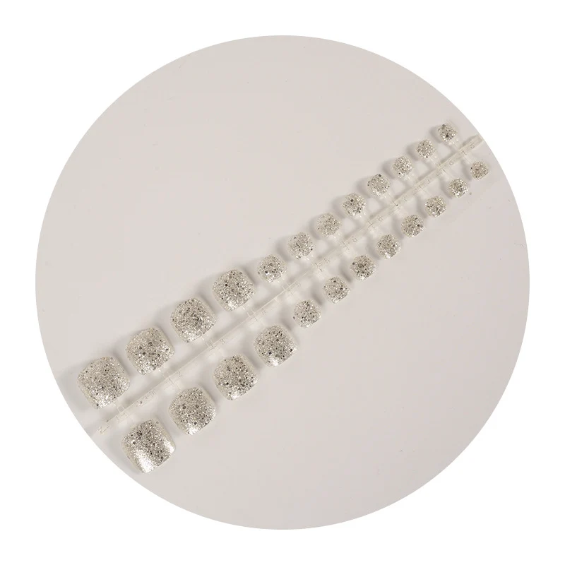 Premium Glitzer Presse-on Nagel Set Brehn