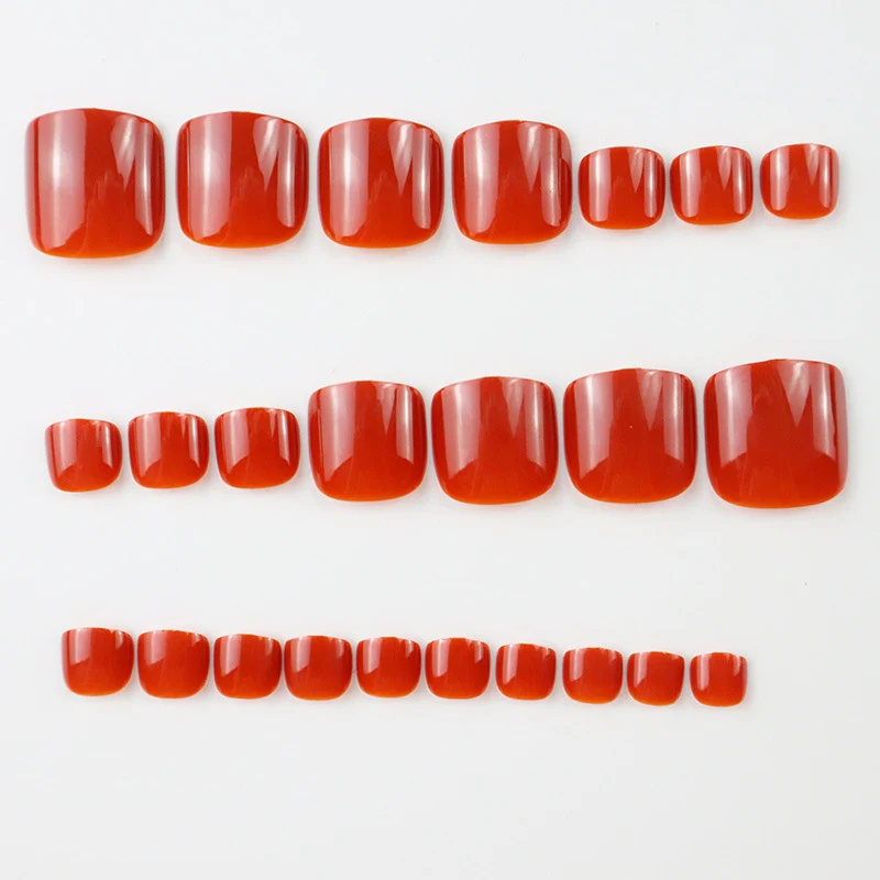 Premium Gel Press-On Zehennägel Brehn