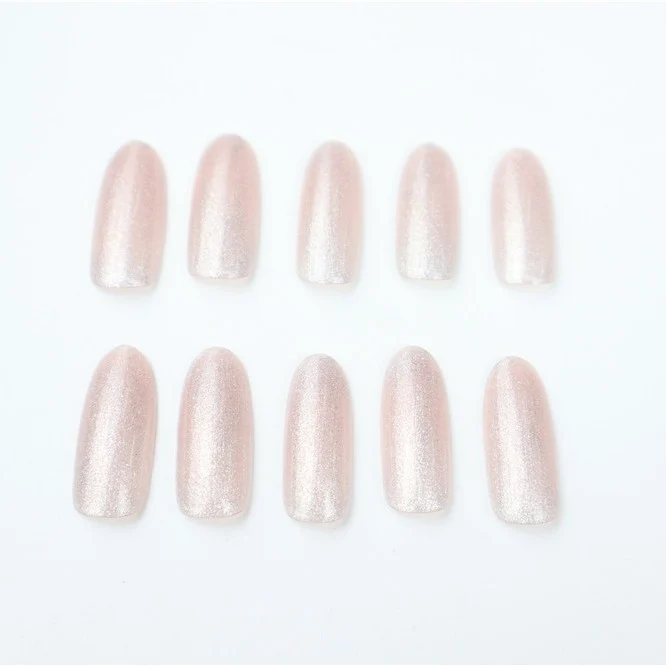 Funkelnde Glitzer Ombre Press-On Nägel Brehn