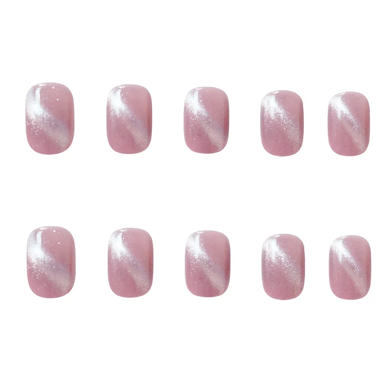 Sparkling Gel Press-On Nail Set Brehn