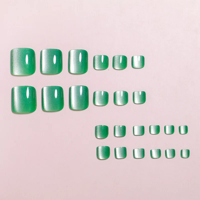 Premium Gel Press-On Toenail Art Set Brehn