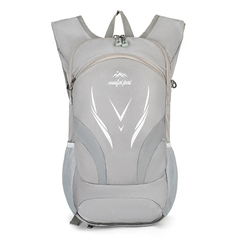 Leichter Unisex Trinkrucksack mit integriertem Trinksystem, atmungsaktivem Netzrücken und seitlichen Netztaschen Skanto