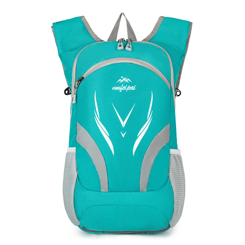 Leichter Unisex Trinkrucksack mit integriertem Trinksystem, atmungsaktivem Netzrücken und seitlichen Netztaschen Skanto