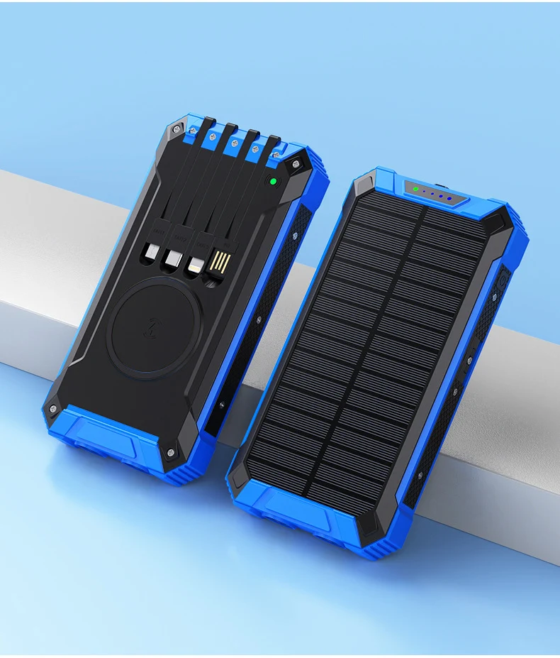 Tragbare Solar-Powerbank Skanto
