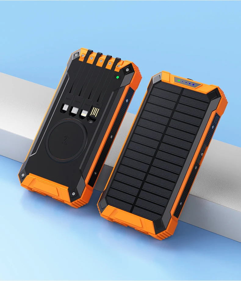 Tragbare Solar-Powerbank Skanto