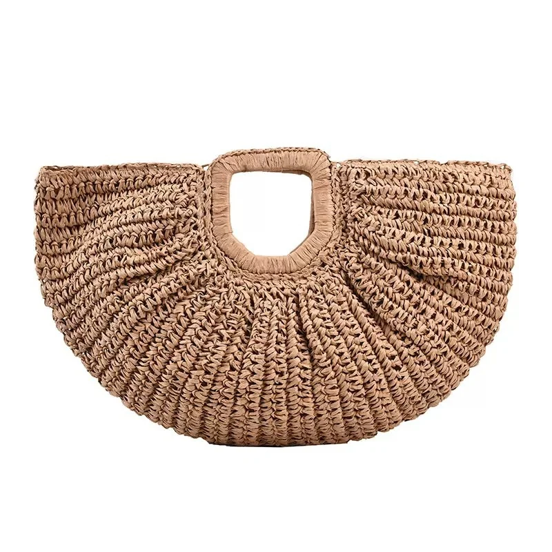 Designer-Strohtasche mit einzigartigem Schnitt Skanto