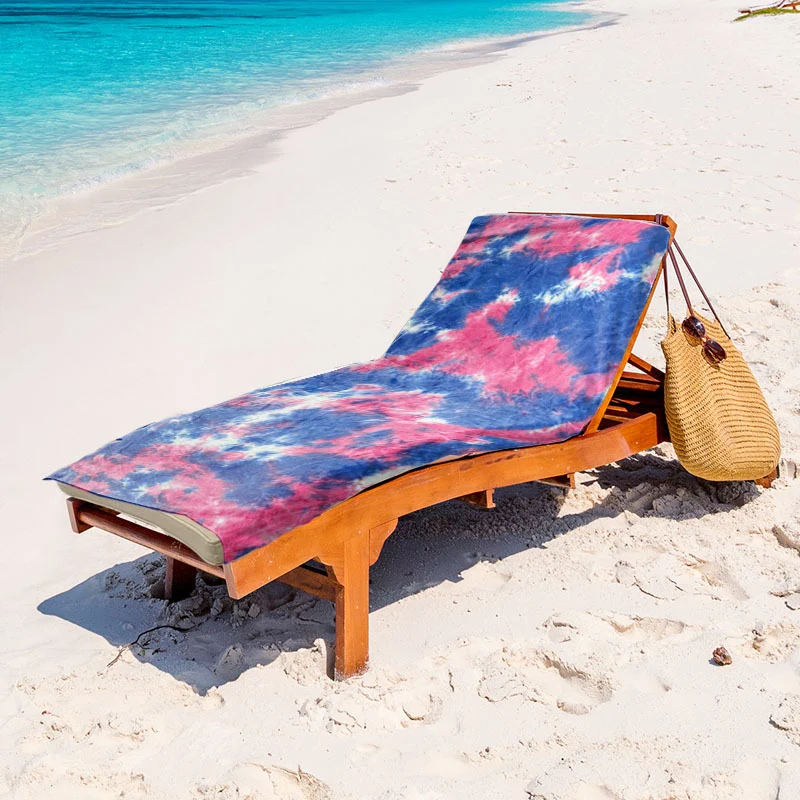 Liegenmatte mit luxuriösem TIE-DYE-Design Skanto