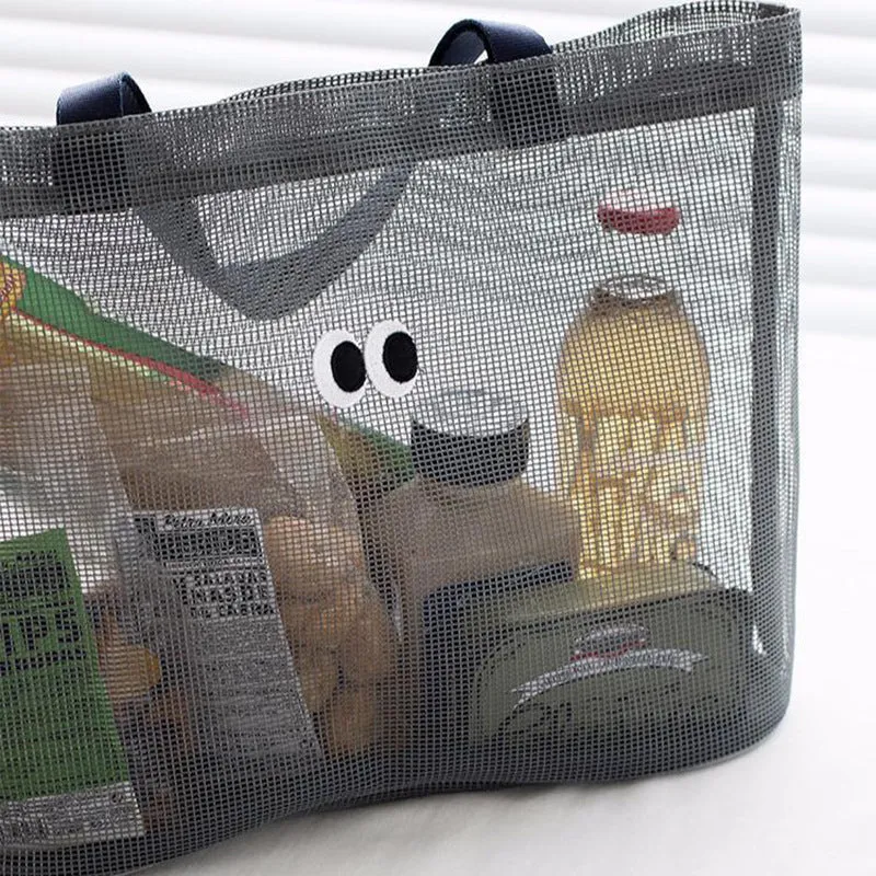 Praktische Netz-Strandtasche Skanto