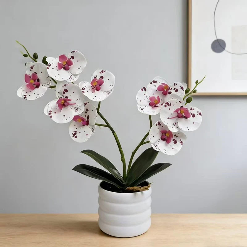 Lebensechte Orchideen Dekor