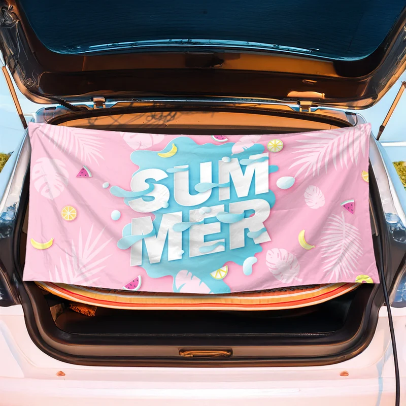 Kofferraummatte im kreativen Flamingo-Design Skanto