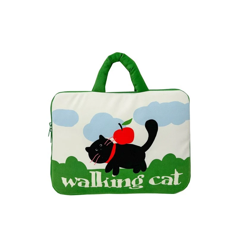Laptoptasche mit kreativem Katzenmuster Skanto