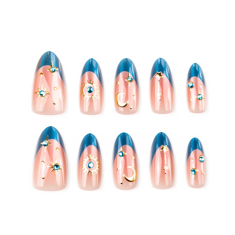 Kosmisches Thema Press-On Nagelset