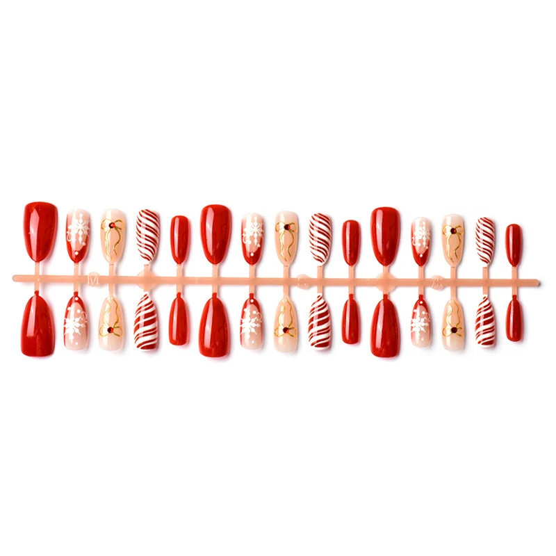 Festliches saisonales Press-On-Nail-Art-Set Brehn 1790636425