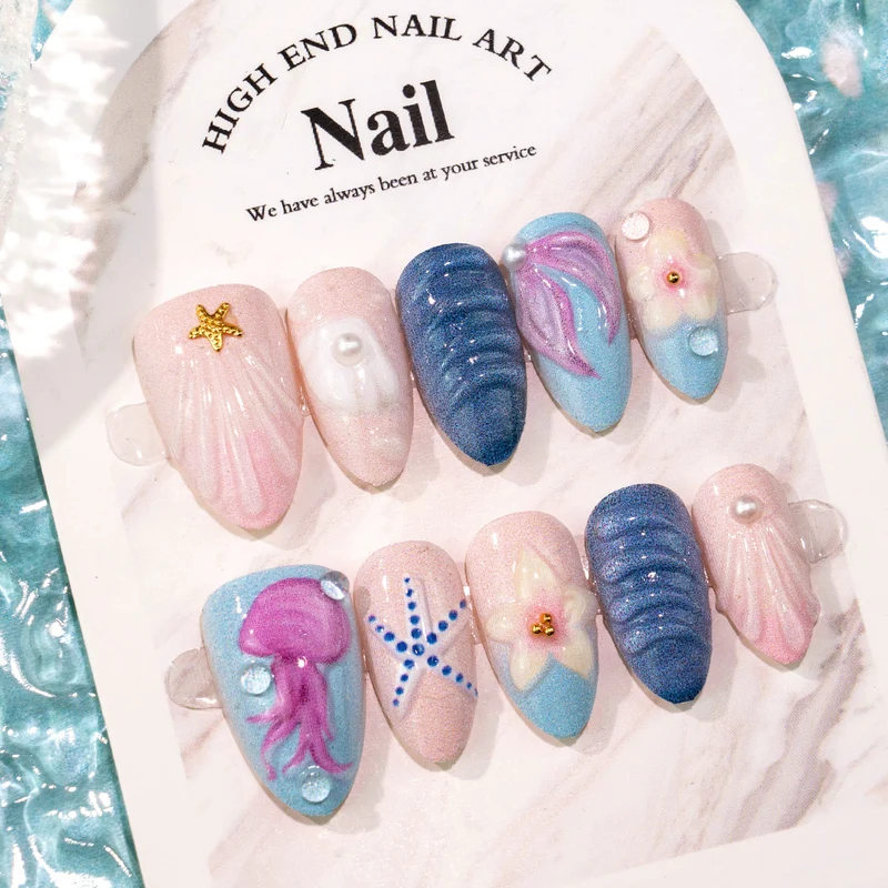Küsten-Themen Nagelkunst Kollektion