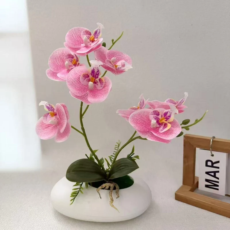 Lebensechte Orchideenblumenarrangement 1790480790